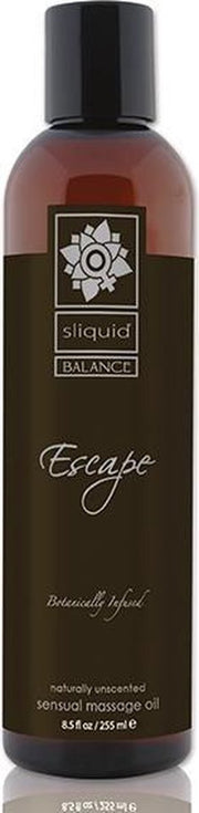 Sliquid Balance Massage Olie Escape - 255 ml