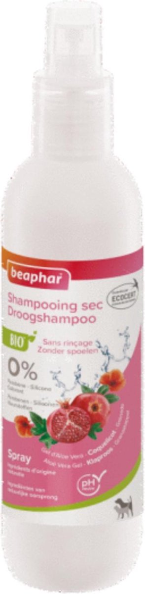 Beaphar Bio Droogshampoo Spray - 200 ml