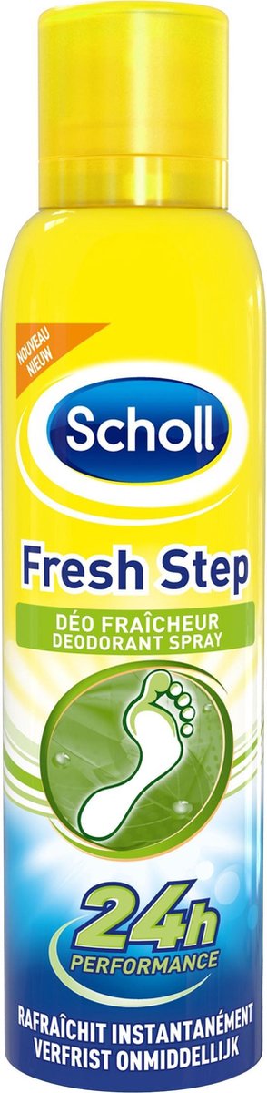 MULTI BUNDEL 3 stuks Scholl Fresh Step Foot Deodorant Spray 150ml