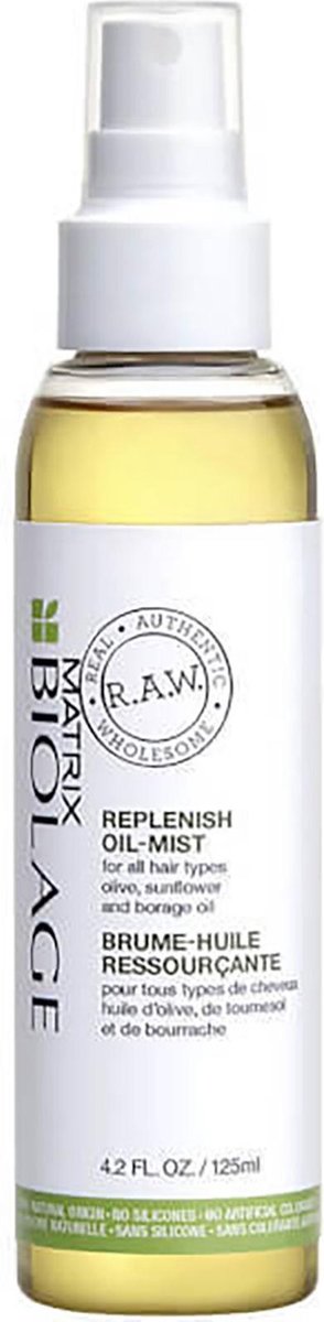 Matrix BIOLAGE R.A.W. Replenish Oil Mist haarolie Unisex 125 ml