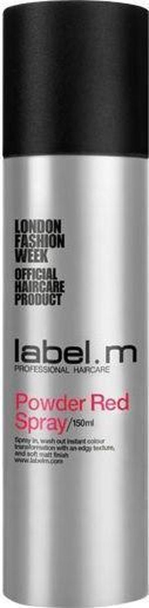 Label.M Powder Red Spray