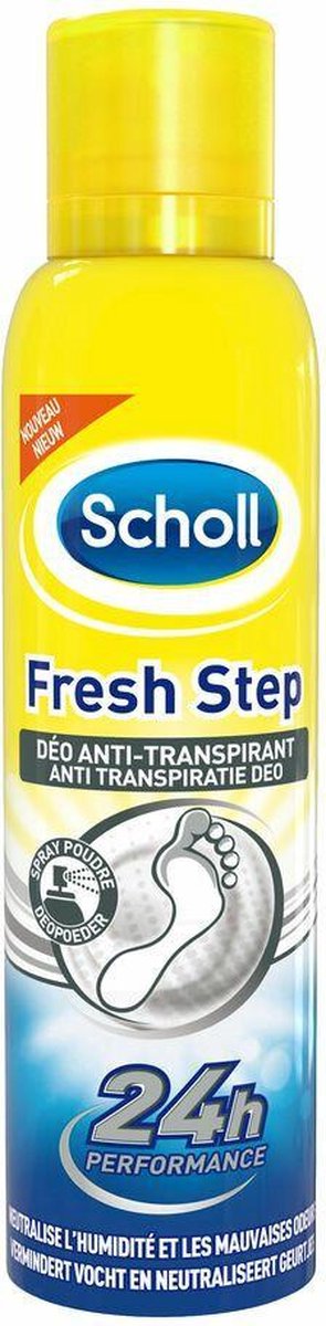6x Scholl Voetenspray Deo Control 150 ml