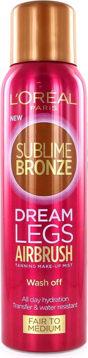 L'Oréal Sublime Bronze Dream Legs Airbrush Tanning Make-up Mist - Fair to Medium