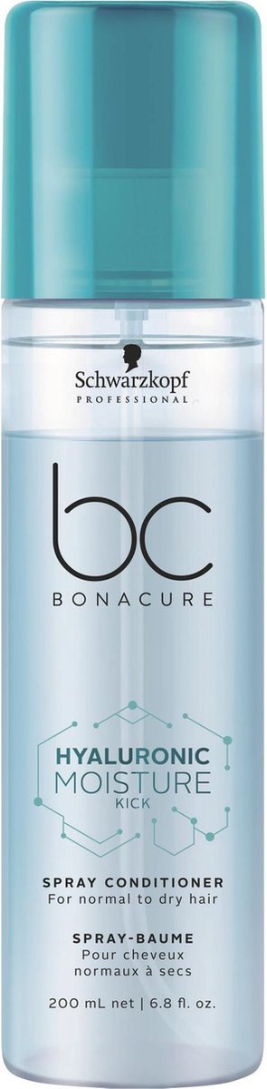 Schwarzkopf BC Bonacure Hyaluronic Moisture Kick Spray - 200 ml