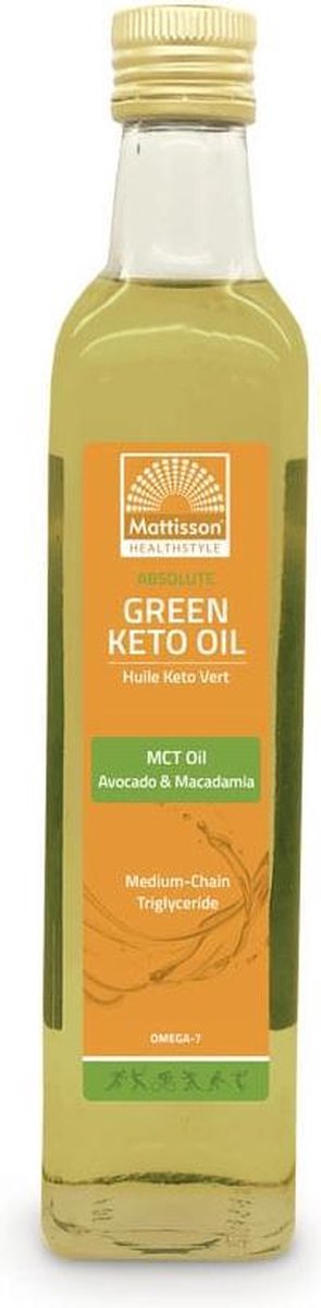 Mattisson / Green Keto Oil MCT - Avocado - Macadamia 500 ml - 500 ml