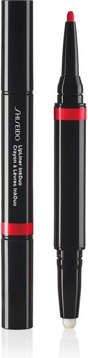 Shiseido - Lipliner Inkduo - Lip Contouring Pencil With Balm 1.1 G 08 True Red
