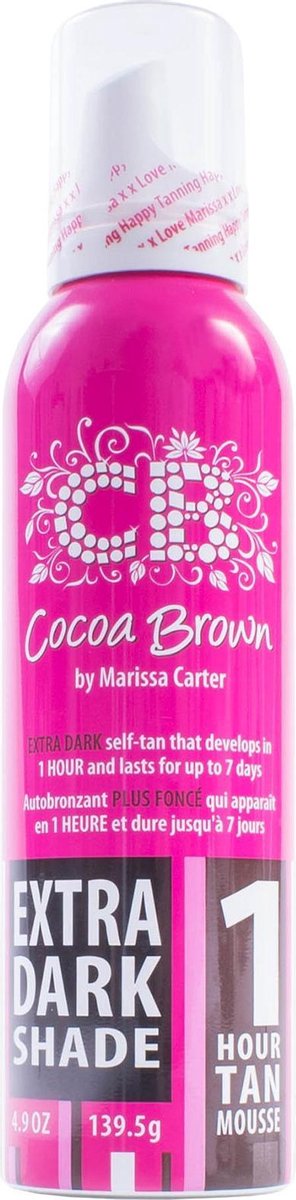 Cocoa Brown 1Hr Extra Dark Tan Mousse - 150 ml - Zelfbruiner
