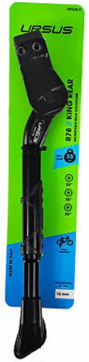 Ursus Fietsstandaard King Achter R78 26/28 Inch Staal Zwart