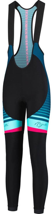 Rogelli Dames Collant Impress Zwart/Blauw/Roze - Maat S