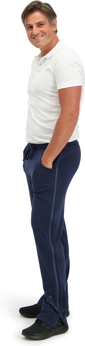 2ZiP Joggingbroek met lange ritsen (Men L Donkerblauw)