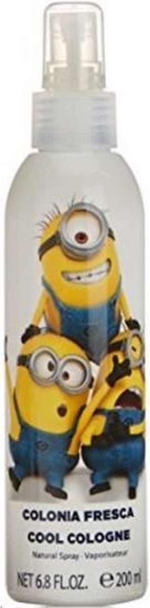 MULTIBUNDEL 3 stuks Cartoon Minions Eau De Cologne Body Spray 200ml