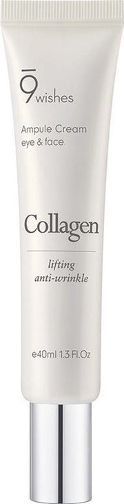 9Wishes Collagen Ampule Eye & Face Cream 40 ml
