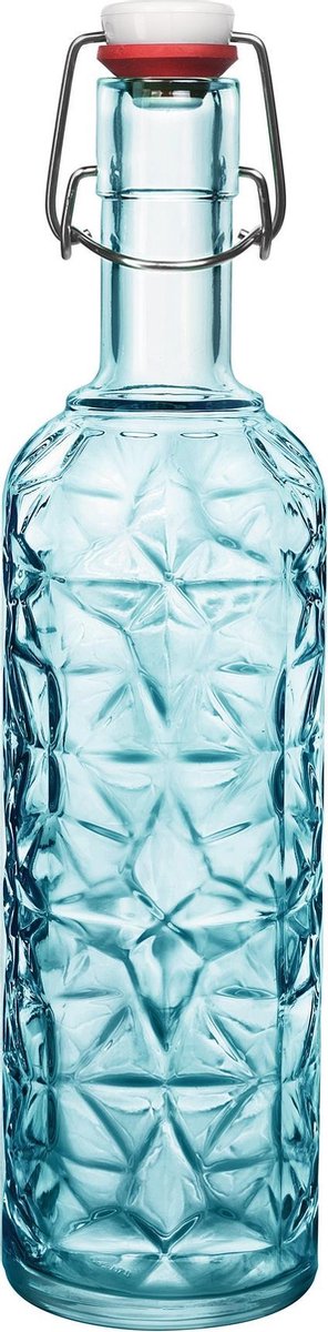 Bormioli Beugelfles Oriente Blauw 1 Liter