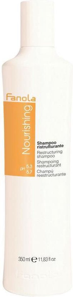 Fanola - Nourishing Restructuring Shampoo Shampoo For Dry And Brittle Hair 350Ml