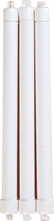 Vogelzitstok Uitschuifbaar - Wit - 31 - 36 cm x 15 mm