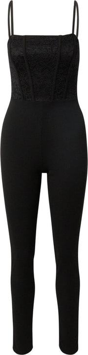 Wal G. jumpsuit shaheen Zwart-8 (S)