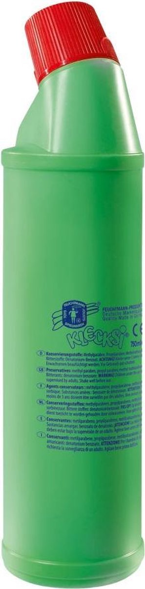 Feuchtmann Klecksi Fles Vingerverf 900 Ml Groen