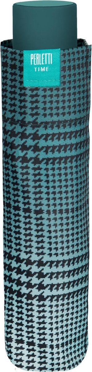 Perletti Mini-paraplu 97 Cm Automatisch Microvezel Turquoise
