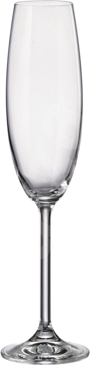 Bohemia Royal Crystal - 2for2 flute 230ml- set van 2