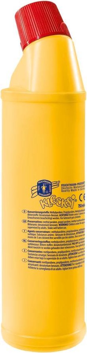 Feuchtmann Klecksi Fles Vingerverf 900 Ml Geel