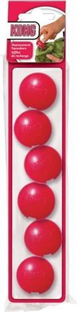 Kong squeakers - 6 st - 1 stuks