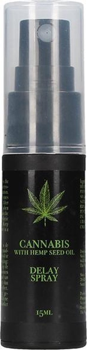 Cannabis With Hemp Seed Oil - Delay Spray - 15 ml