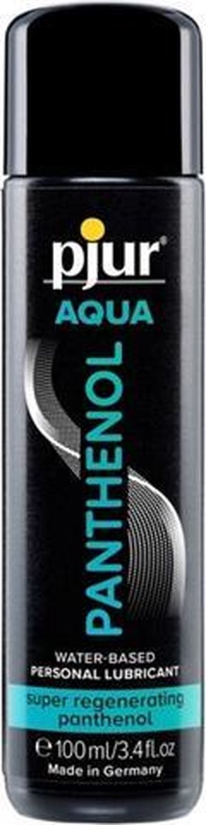 Pjur‚ÄâAqua Panthenol Glijmiddel - 100 ml - Drogisterij - Glijmiddel - Transparant - Discreet verpakt en bezorgd