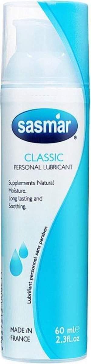 Sasmar Glijmiddel Sasmar Classic Pump 60 ml