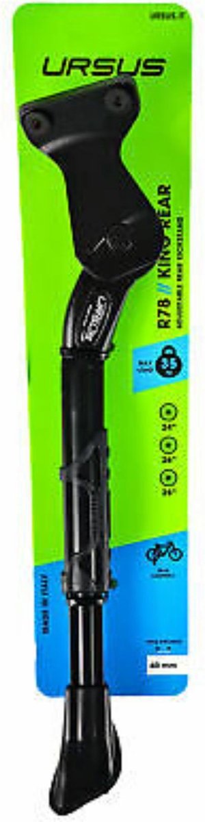 Ursus Standaard King 24-28 Inch Verstelbaar 40 Mm Enkel Zwart