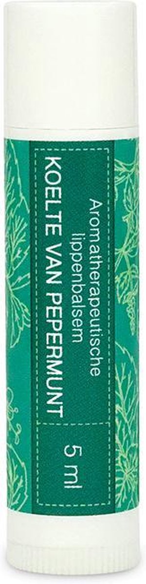 Aromama Lippenbalsem Koelte Van Pepermunt 5 Ml Vegan Groen