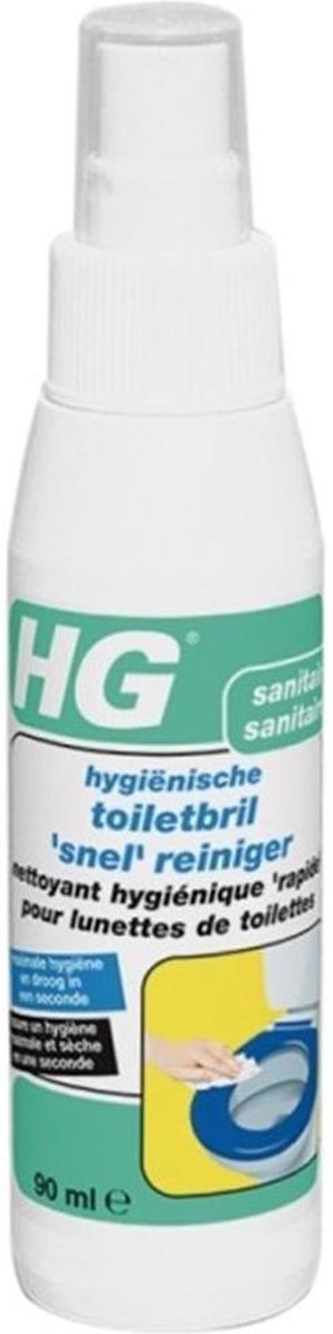 Hygiënische toiletbril 'snel' reiniger - HG