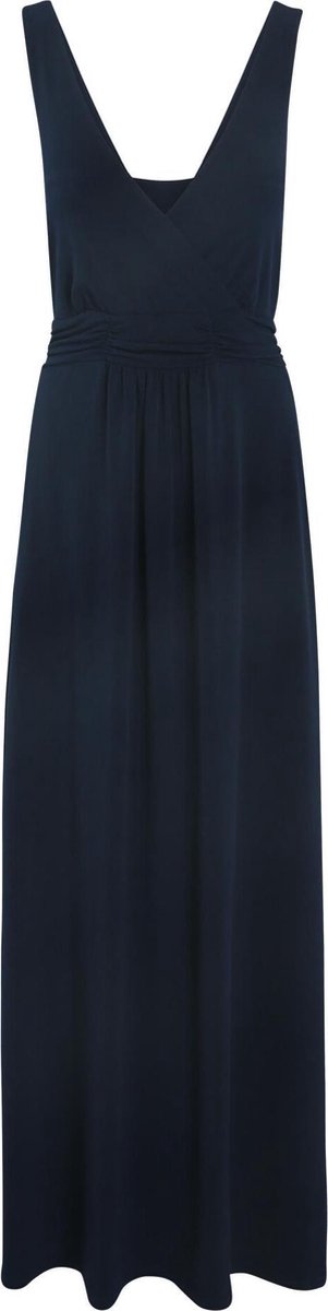 Cassis - Jurk in effen tricot - Marineblauw