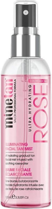 Minetan - Rose Illuminating Facial Tan Mist - Gezichtsmist - 100ml