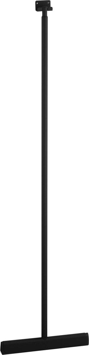 Saqu Essential vloerwisser 33x120cm mat zwart