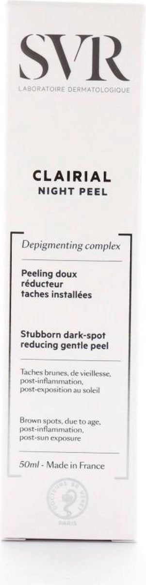 Svr Clairial Night Peel Creme Pigmentvlekken 50ml
