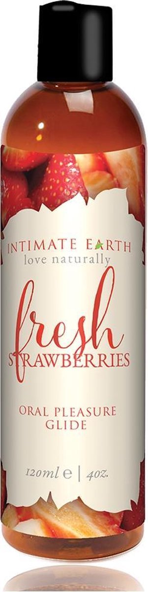 Intimate Earth Glijmiddel Aardbei- 120 ml