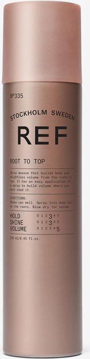 REF Root to Top 335 haarmousse 250 ml Volumegevend