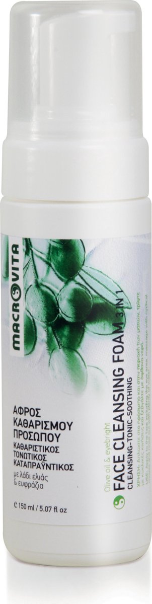 Macrovita Face Cleansing Foam Gezichtsschuim 3 in 1