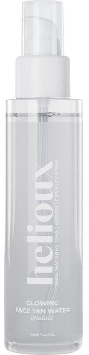Helioux - Glowing Face Tan Water - Tailor-made Tanning - Zelfbruiner gezicht