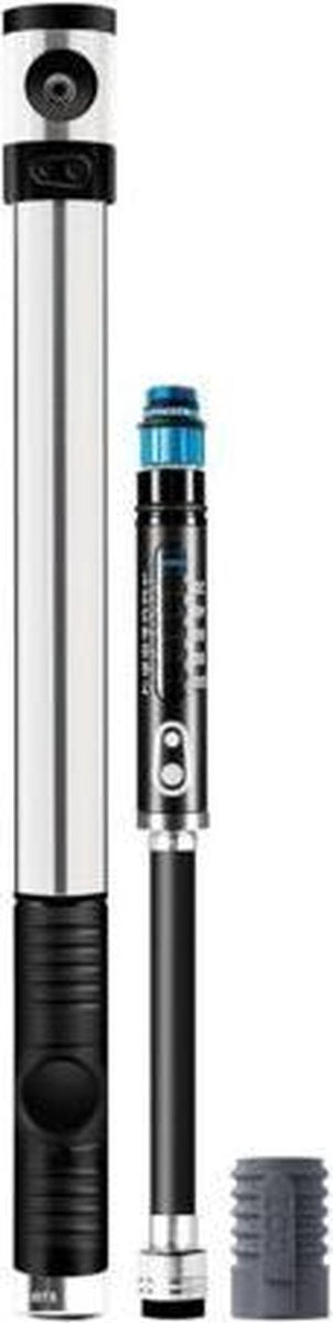 Crankbrothers Handpomp Klic Hd Met Manometer CO2 Zilver