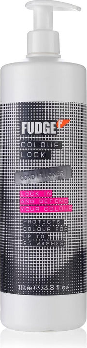 Fudge Colour Lock Conditioner-1000 ml met pomp - Conditioner voor ieder haartype