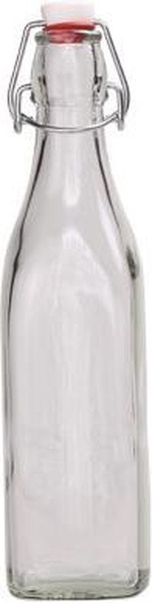Beugelfles - Melkfles - Waterfles - Limonadefles - Swing Fles - met capsule - 0