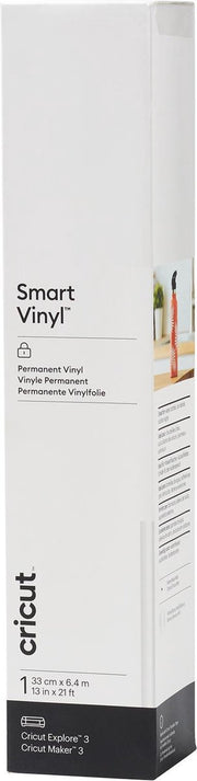Cricut Vinyl Folie - Smart Vinyl - Permanent - 33x640cm - Wit