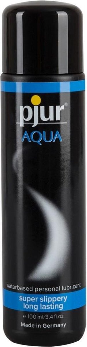 Waterbased Lube by Pjur Aqua - 100 ml ? Glijmiddel | Waterbasis | Ongeparfumeerd