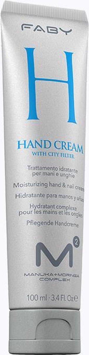 Hand cream with city filter