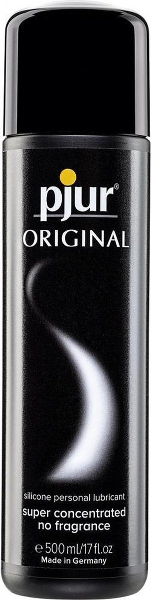 Pjur Original - 500 ml - Lubricants - black - Discreet verpakt en bezorgd