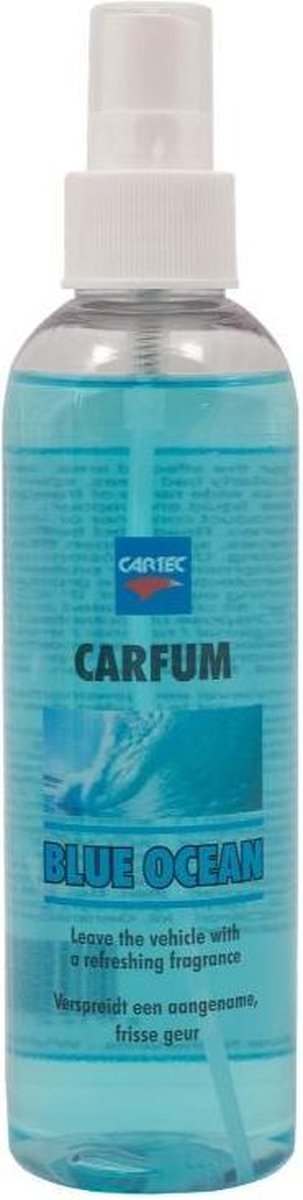 Cartec Carfum 200ml - Auto Geurtje - Blue Ocean - Auto Luchtverfrisser - Auto Geurverfrisser
