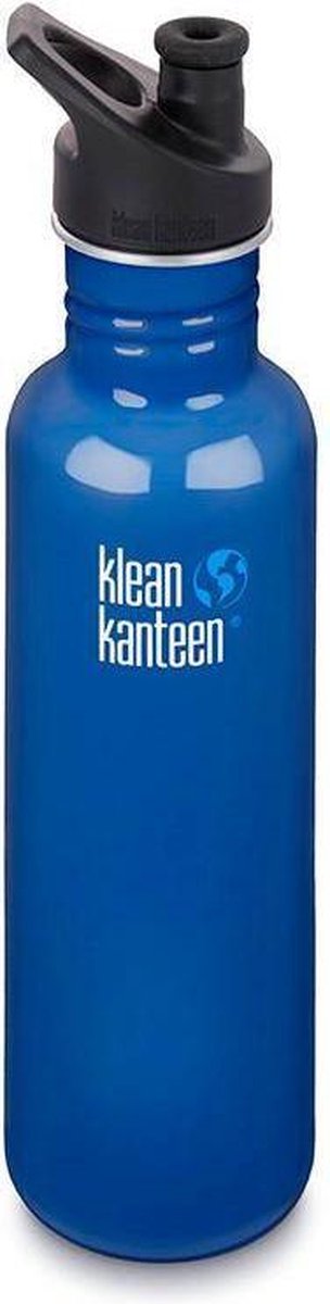 Klean Kanteen Classic Drinkfles Sportcap - Coastal Waters  - 800 ml