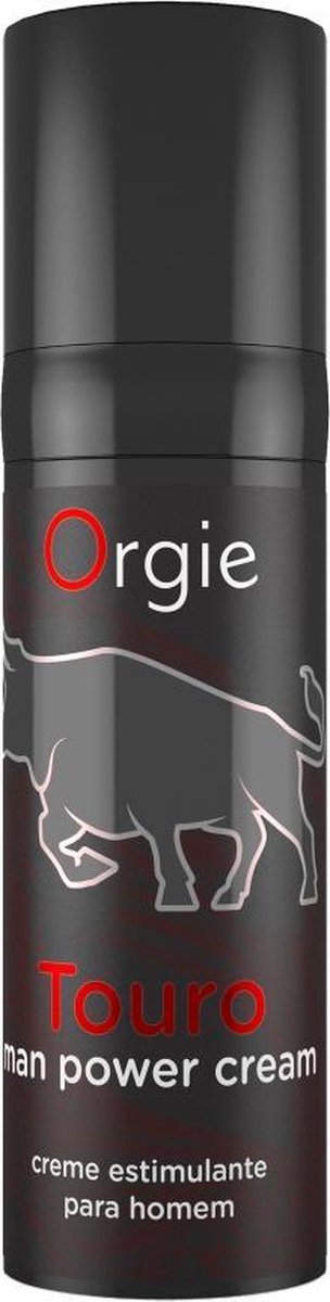 Touro - Erection Cream - With Taurina - Erection Formulas - black - Discreet verpakt en bezorgd
