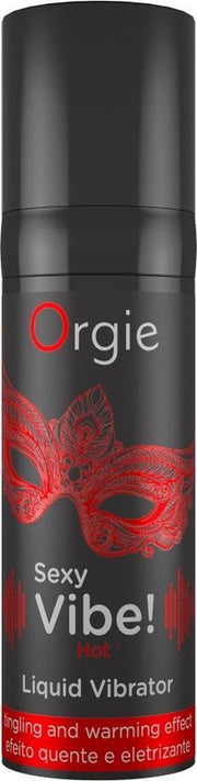 Sexy Vibe! Hot - Liquid Vibrator - Stimulating Lotions and Gel - black - Discreet verpakt en bezorgd